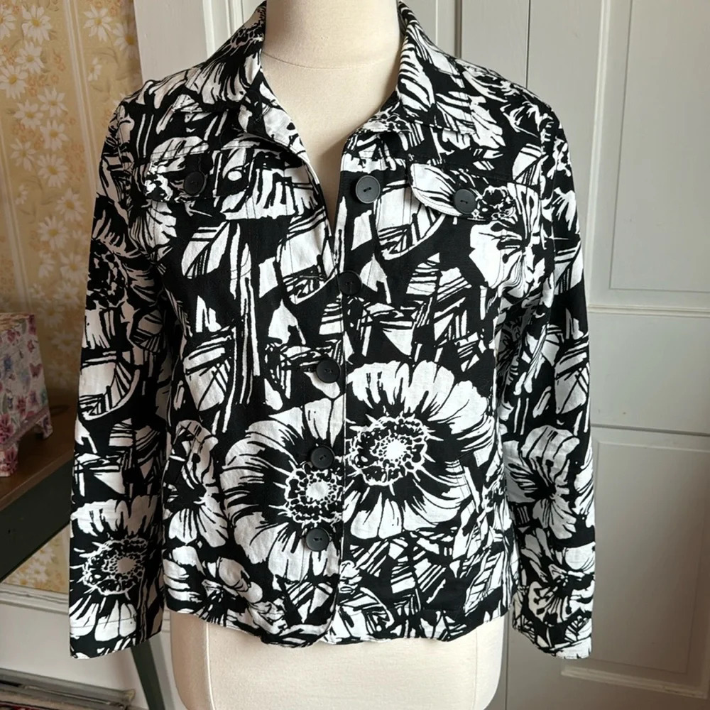 🦓 Adorable Croft and Barro Lightweight jacket EUC 🦓